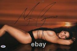 Gina Carano Signed 11x17 Photo PSA/DNA COA Picture Autograph Strikeforce MMA 645
