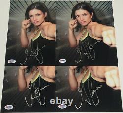 Gina Carano Signed 8x10 Photo PSA/DNA COA Picture Autograph Strikeforce EliteXC
