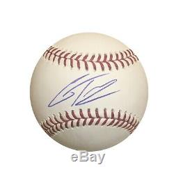 Gleyber Torres New York Yankees Autographed MLB Baseball PSA DNA COA UV Case