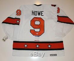 Gordie Howe Signed Wales 1980 All Star Game Jersey Psa/dna Coa Authentic XL Nwt