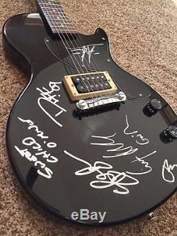 Guns N' Roses Band x5 Signed Autographed Guitar Signed by All 5 PSA/DNA COA