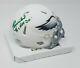 Harold Carmichael Autographed/signed Eagles White Mini Helmet With Psa/dna Coa