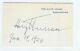Harry S. Truman Signed And Dated White House Card Psa/dna Loa Coa