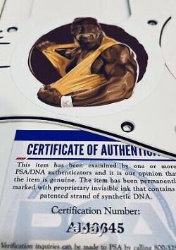 HULK HOGAN Autographed Signed Electric Guitar Pick Guard WWE WWF PSA/DNA COA