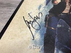 Harrison Ford Signed PSA/DNA COA 16x20 Canvas Star Wars Han Solo Autograph Rare