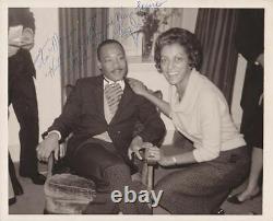 Historical Martin Luther King Signed 1964 Nobel Prize Photo 1/1 Rare Psa/dna Coa