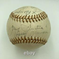 Honus Wagner 1943 Pittsburgh Pirates Team Signed NL Baseball PSA DNA COA