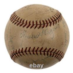 Honus Wagner Sweet Spot 1938 Pittsburgh Pirates Signed Baseball PSA DNA COA