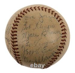 Honus Wagner Sweet Spot 1938 Pittsburgh Pirates Signed Baseball PSA DNA COA