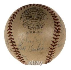 Honus Wagner Sweet Spot 1938 Pittsburgh Pirates Signed Baseball PSA DNA COA