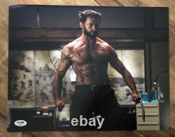 Hugh Jackman Signed Autographed 11x14 Wolverine X-Men Photograph PSA/DNA COA