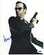 Hugo Weaving Matrix Autographed Signed 8x10 Photo Authentic Psa/dna Coa Aftal