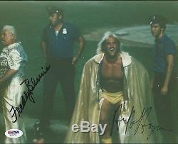 Hulk Hogan Classy Freddy Blassie Signed WWE 8x10 Photo PSA/DNA COA 1980 WWF Auto