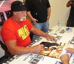 Hulk Hogan & Mean Gene Okerlund Signed WWE 16x20 Photo PSA/DNA COA Picture Auto