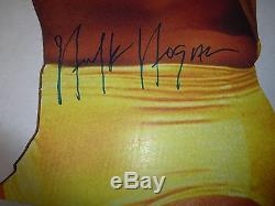 Hulk Hogan Signed LifeSize Cardboard Standee PSA/DNA COA WWE Autograph Cut Out