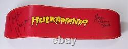 Hulk Hogan Signed Official Hulkamania Weight Belt PSA/DNA COA WWE WWF Knows Best