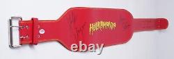 Hulk Hogan Signed Official Hulkamania Weight Belt PSA/DNA COA WWE WWF Knows Best