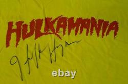 Hulk Hogan Signed WWE Hulkamania T-Shirt PSA/DNA COA Autograph Wrestlemania WWF