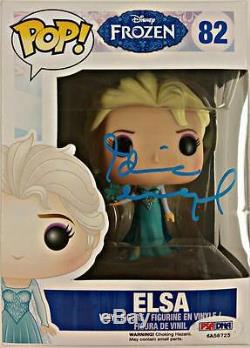 IDINA MENZEL Autograph Signed Disney FROZEN Elsa Funko Pop! Figure PSA/DNA COA