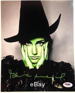 IDINA MENZEL signed WICKED Auto 8x10 Photo with PSA/DNA COA #1 + pic proof