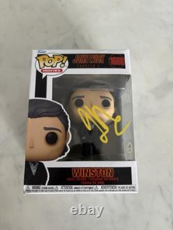 Ian Mcshane Signed Autographed Winston Funko Pop Psa DNA Coa