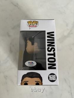 Ian Mcshane Signed Autographed Winston Funko Pop Psa DNA Coa