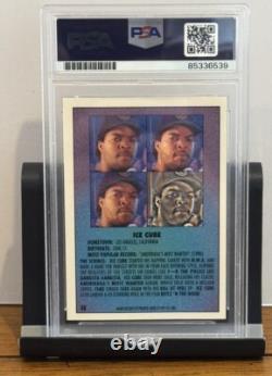 Ice Cube Signed Autographed 1991 Premier Rap Pack #48 PSA/DNA COA Encased