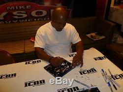 Iron Mike Tyson Signed 8x10 Photo PSA/DNA COA RARE Insc Autograph Auto'd Picture