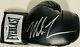 Iron Mike Tyson Signed Black Everlast Boxing Glove Auto Psa Dna Coa
