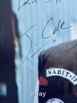 J Cole Signed Autographed 24x36 Poster Inscription 1/1 Cole World Psa Dna Coa