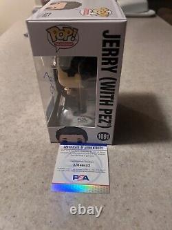 JERRY SEINFELD Signed FUNKO POP PSA / DNA COA #1091 with Pez Autograph