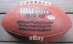 JOHNNY UNITAS Autograph/Signed NFL Football! PSA/DNA COA/Full Letter! AWESOME