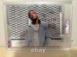 JUICE WRLD SIGNED AUTOGRAPHED 8X10 Photo PSA/DNA COA Slab Photo Proof