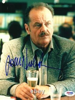 Jack Nicholson Signed 8x10 Photograph Beer Autographed PSA DNA COA