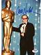 Jack Nicholson Signed 8x10 Photograph Next To Oscar Autographed Psa Dna Coa