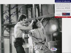 Jackie Chan Bruce Lee Enter The Dragon Signed Autograph 8x10 Photo PSA/DNA COA