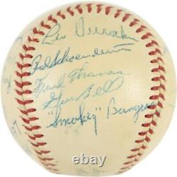 Jackie Robinson 1954 All Star Game Team Signed Baseball PSA DNA COA