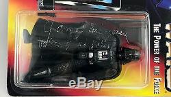 James Earl Jones Signed Star Wars Darth Vader Red POTF Figure Toy PSA/DNA COA