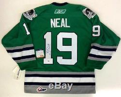 James Neal Signed Plymouth Whalers Rbk Jersey Psa/dna Coa Vegas Golden Knights