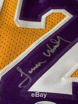 James Worthy Autographed/Signed Jersey PSA/DNA COA Los Angeles Lakers LA