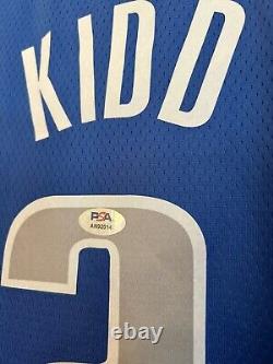 Jason Kidd Signed Dallas Mavericks Jersey Autographed PSA/DNA COA