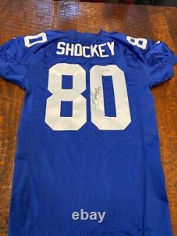 Jeremy Shockey game Issued Used Signed New York Giants Jersey Psa Dna Coa