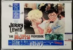 Jerry Lewis signed 16x20 Canvas Photo Nutty Professor Autograph PSA/DNA COA