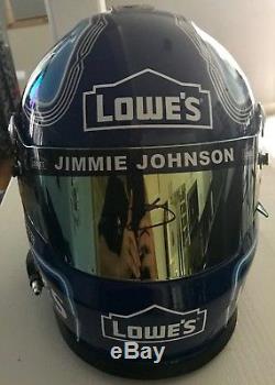 Jimmie Johnson Signed Lowes Kobalt Tools Full Size Nascar Helmet PSA/DNA COA