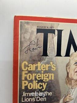 Jimmy Carter Signed 1977 Time Magazine Full Issue No Label POTUS PSA DNA COA