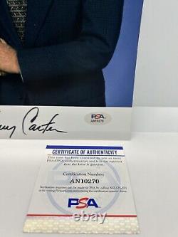 Jimmy Carter Signed 8x10 Photo Autographed POTUS Full Signature PSA/DNA COA