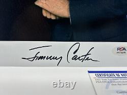 Jimmy Carter Signed 8x10 Photo Autographed POTUS Full Signature PSA/DNA COA