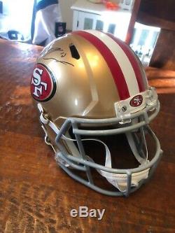Jimmy Garoppolo Signed San Francisco 49ers Full Size Helmet Psa/dna Coa