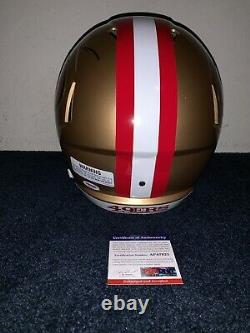 Jimmy Garoppolo Signed San Francisco 49ers Full Size Speed Helmet PSA/DNA COA