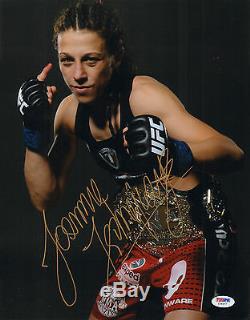 Joanna Jedrzejczyk Signed Auto'd 11x14 Photo Psa/dna Coa Z78377 Mma Ufc Champion